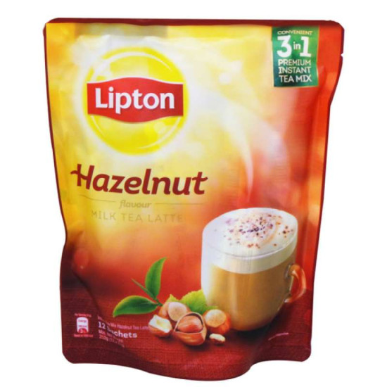LIPTON HAZELNUT 3IN1 TEA 21GM*12 LIPTON HAZELNUT 3IN1 TEA 21GM*12