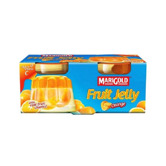MARIGOLD FRUIT JELLY ORANGE 125GM*2