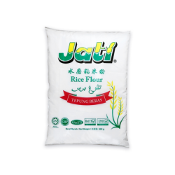 JATI RICE FLOUR 500GM JATI RICE FLOUR 500GM