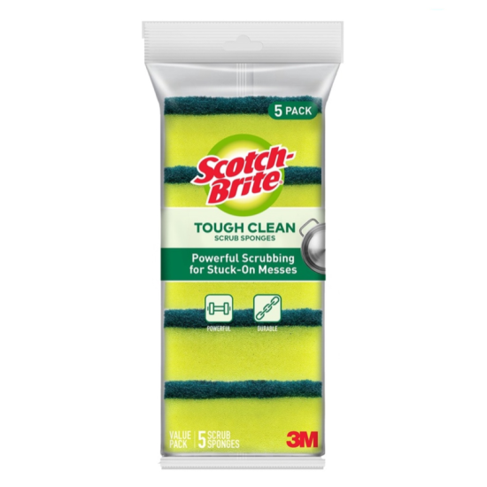 SCOTCH BRITE TOUCH CLEAN 5'S