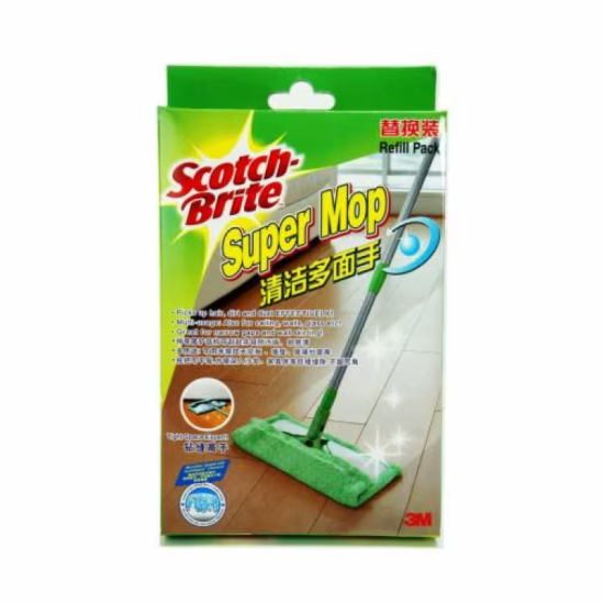 SCOTCH BRITE FLAT SUPER MOP REFILL