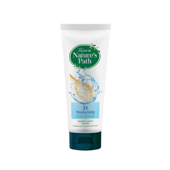 FOLLOW ME NATURE'S PATH FACIAL CLEANSER TRIPLE MOIST 160G