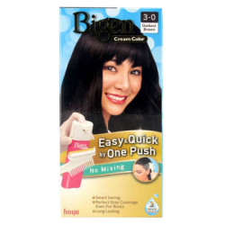 BIGEN CREAM E&Q 1 PUSH 3.0 DARKEST BROWN