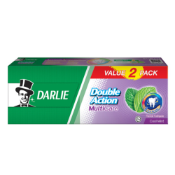 DARLIE TOOTHPASTE DOUBLE ACTION MULTICARE 180G*2 DARLIE TOOTHPASTE DOUBLE ACTION MULTICARE 180G*2