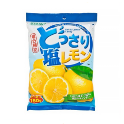 COCON FRUIT JUICE CANDY SALT & LEMON 150GM COCON FRUIT JUICE CANDY SALT & LEMON 150GM