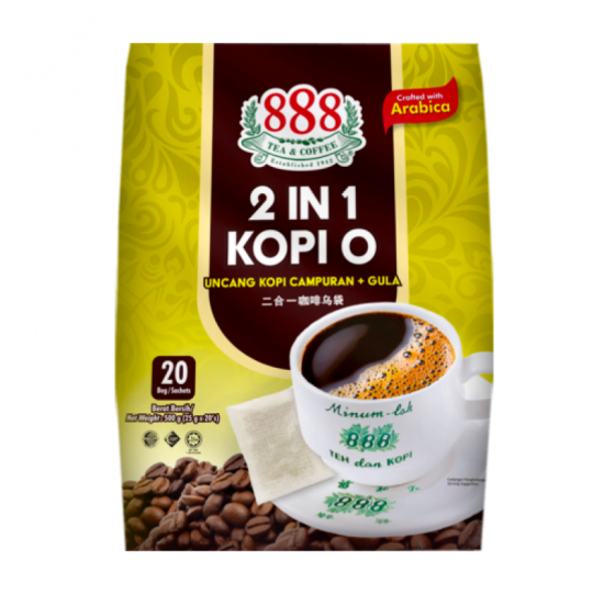 888 2 IN 1 KOPI O ARABICA 13GM*20'S