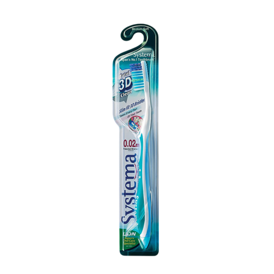 SYSTEMA TOOTHBRUSH 3D CLEAN 1'S