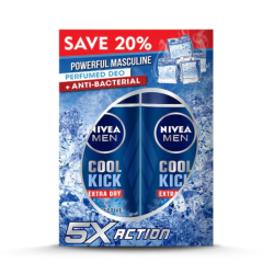 NIVEA MEN DEODORANT - COOL KICK ACTIVE 50ML*2 NIVEA MEN DEODORANT - COOL KICK ACTIVE 50ML*2