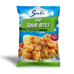 SUBI SPICY SQUID BITES 400G SUBI SPICY SQUID BITES 400G