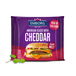 EMBORG PSC CHEDDAR AMERICAN 200G