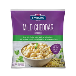 EMBORG MILD CHEDDAR SHREDDED 200G