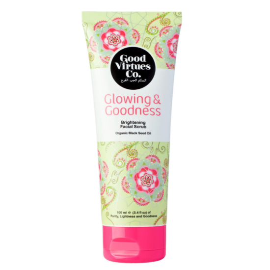 GOOD VIRTUES CO GLOWING & GOODNESS FACIAL SCRUB 100ML