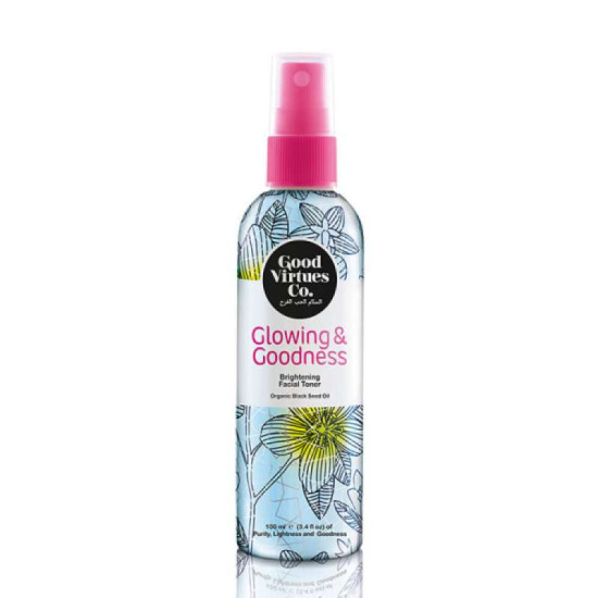 GOOD VIRTUES CO GLOWING & GOODNESS FACIAL TONER 100ML