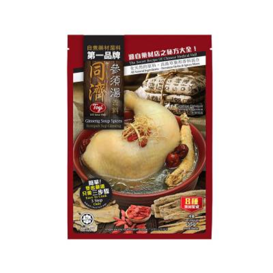 TOGI GINSENG SOUP SPICES 35G
