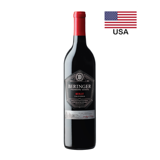 BERINGER FOUNDERS ESTATE MERLOT 750ML
