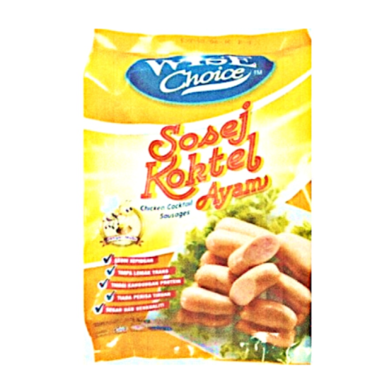 WISE CHOICE CHICKEN COCKTAIL SAUSAGES 1KG