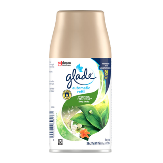 GLADE - AUTO SPRAY REFILL MORNING FRESHNESS 175G GLADE - AUTO SPRAY REFILL MORNING FRESHNESS 175G