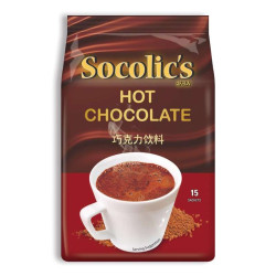 SOCOLIC'S HOT CHOCOLATE 30GM*15 SOCOLIC'S HOT CHOCOLATE 30GM*15
