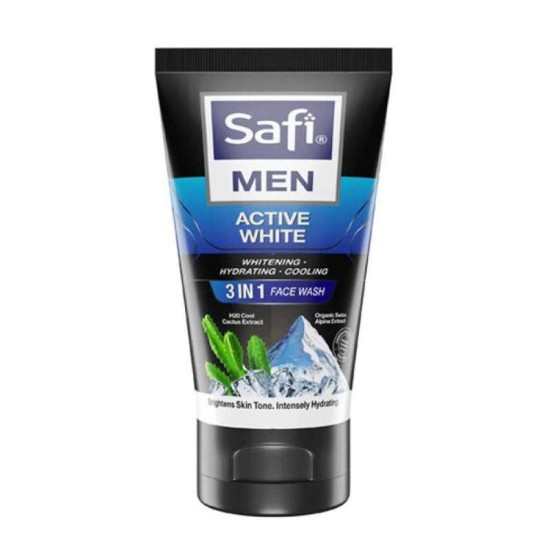 SAFI MEN FACIAL WASH - ACTIVE WHITE 100G