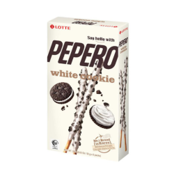 LOTTE PEPERO WHITE COOKIE BIG PACK 256GM