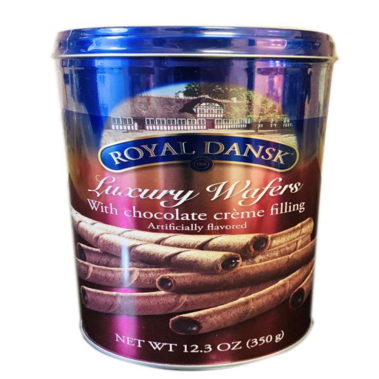 ROYAL DANSK WAFER CHOCOLATE 350GM