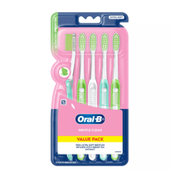 ORAL-B TOOTBRUSH ULTRATHIN GREEN TEA EXTRA SOFT 5'S
