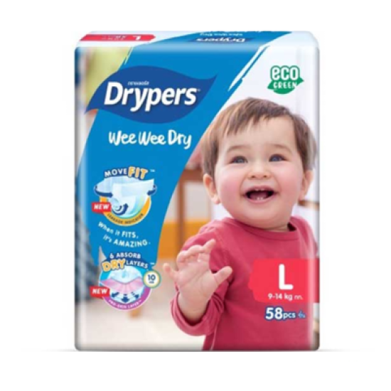 DRYPERS WEE WEE DRY TAPE L58