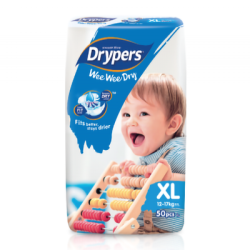 DRYPERS WEE WEE DRY TAPE XL50 DRYPERS WEE WEE DRY TAPE XL50