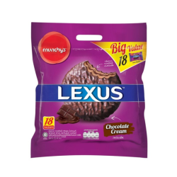 MUNCHY'S LEXUS CHOCO COATED CHOCOLATE 360GM MUNCHY'S LEXUS CHOCO COATED CHOCOLATE 360GM