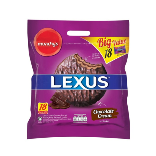 MUNCHY'S LEXUS CHOCO COATED CHOCOLATE 360GM