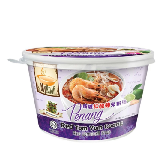 MYKUALI PENANG RED TOMYUM GOONG BIHUN BOWL 90GM