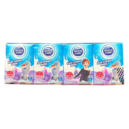 DUTCH LADY UHT MILKY FROZEN FULL CREAM 125ML*4