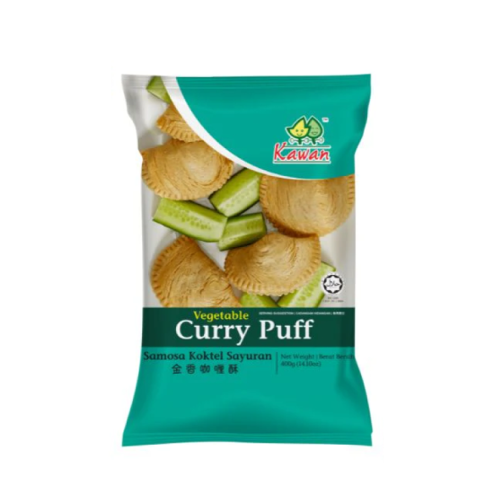 KG VEGETABLE CURRY PUFF 400G