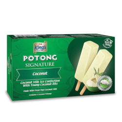 KING'S POTONG COCONUT ICE CREAM MULTIPACK 55ML*6