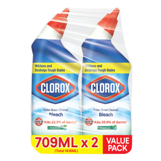 CLOROX TOILET BOWL CLEANER - FRESH SCENT 709ML*2