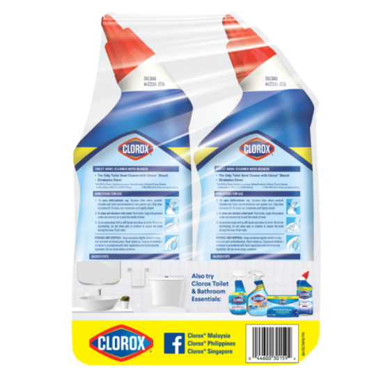 CLOROX TOILET BOWL CLEANER - FRESH SCENT 709ML*2