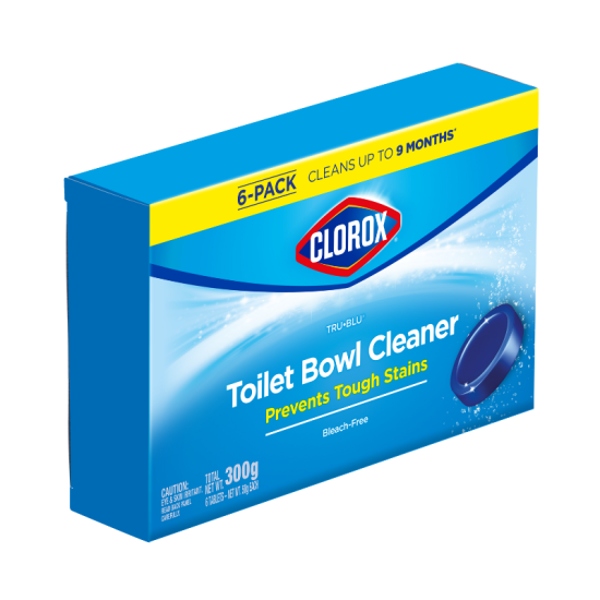 CLOROX  AUTOMATIC TOILET BOWL TRU BLU 50G*6S