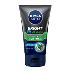 NIVEA MEN WHITE OIL CLEAR MUD FOAM 100G