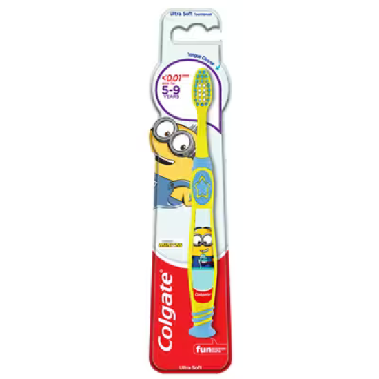 COLGATE TOOTHBRUSH SMILES MINIONS 5-9yrs 1'S