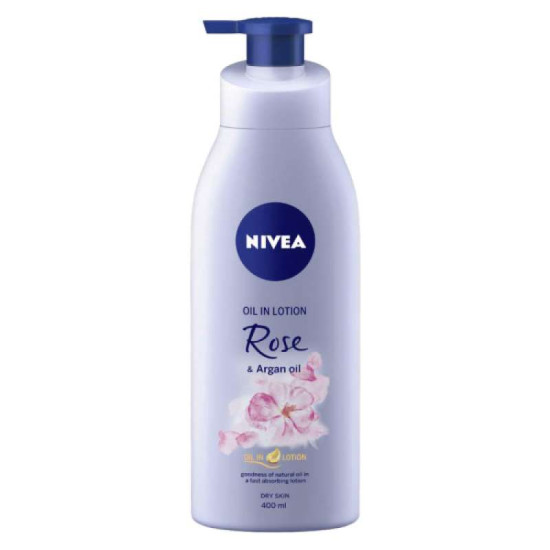 NIVEA BODY LOTION ROSE & ARGAN 400ML