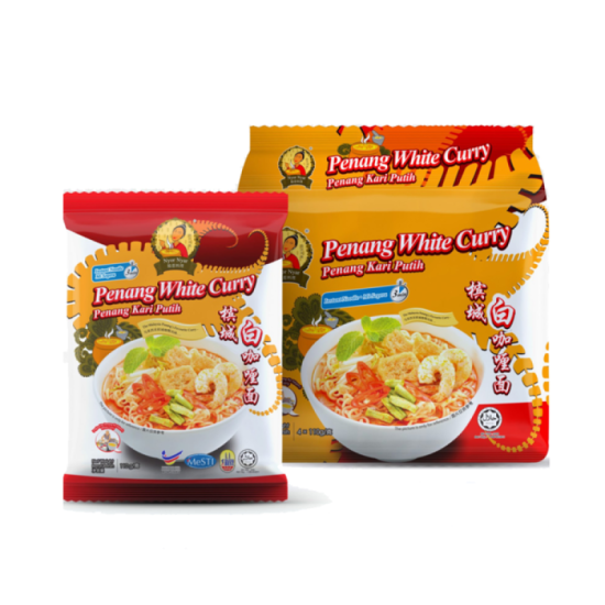 NYOR NYAR PENANG WHITE CURRY MEE 110GM*4 NYOR NYAR PENANG WHITE CURRY MEE 110GM*4