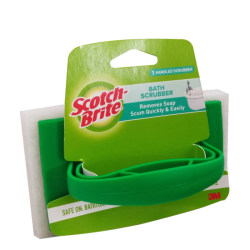 SCOTCH BRITE BATH SCRUB With HANDLE SCOTCH BRITE BATH SCRUB With HANDLE