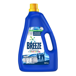 BREEZE LIQUID ANTI BACTERIA & COLOUR PROTECT 3.6KG BREEZE LIQUID ANTI BACTERIA & COLOUR PROTECT 3.6KG