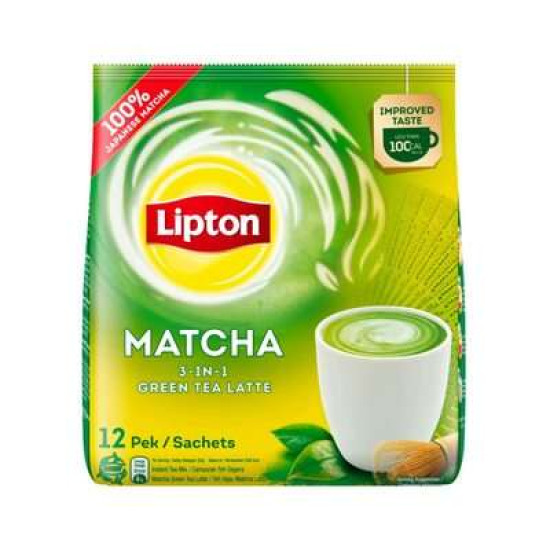 LIPTON MILK TEA MATCHA 22GM*12