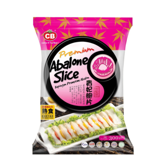 CB PREMIUM ABALONE SLICE 300GM*15