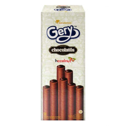 GERY HAZELNUT WAFER ROLL 160GM GERY HAZELNUT WAFER ROLL 160GM