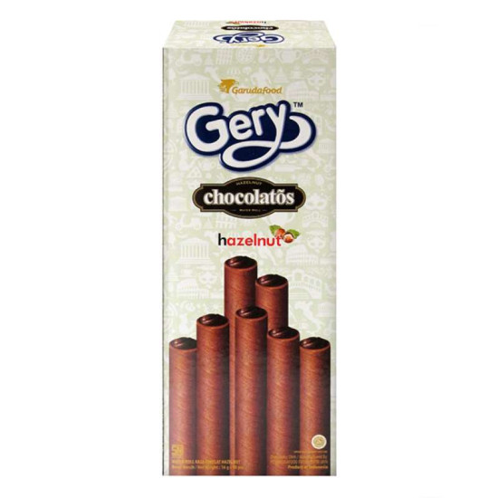 GERY HAZELNUT WAFER ROLL 160GM GERY HAZELNUT WAFER ROLL 160GM