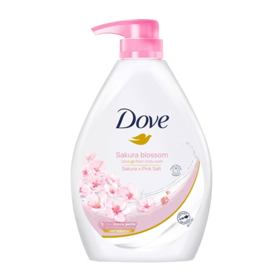 DOVE BODY WASH - SAKURA BLOSSOM 1000ML