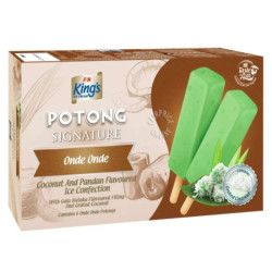KING'S POTONG ICE CREAM ONDE ONDE MULTIPACK 60ML*6