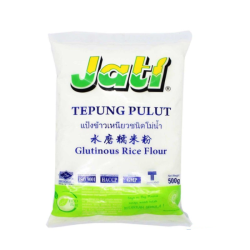JATI GLUTINOUS RICE FLOUR 500G JATI GLUTINOUS RICE FLOUR 500G